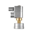 Wilton Milton S-657-3 0.25 in. NPT Swivel Hose Fitting with Flow Control & Gauge S-657-3